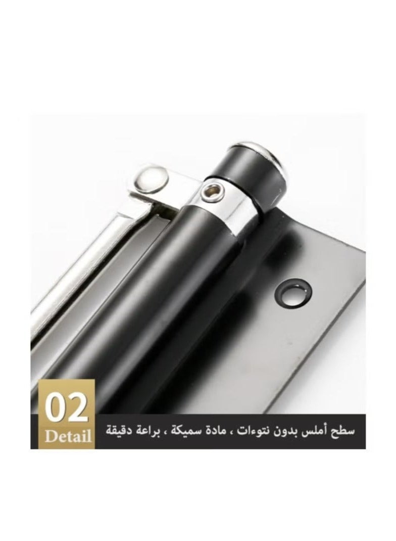 Automatic Door Closer, Safety Auto Door Closer with Adjustable Closing Speed, Smooth and Quiet Door Closer for Home Use - Image 4